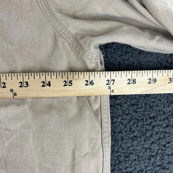 Tyndale Flame Resistant Work Jacket Shirt Size 3XL 9 CAL 2 CAT Khaki Tan Pocket - Picture 12 of 13